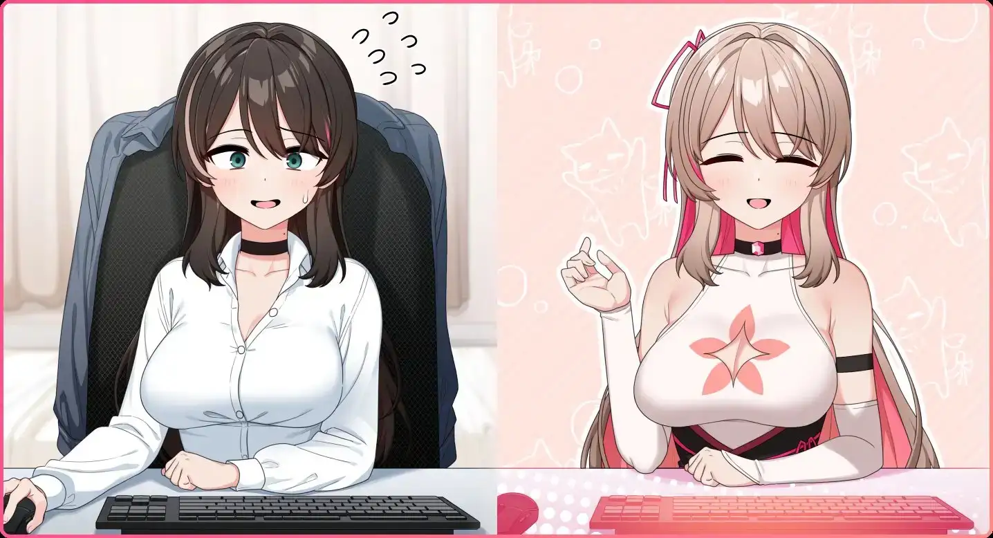 サブ救って!マジカルレヴァンティアチャンネル!~リスナー数で強くなる魔法少女~ サンプル画像2