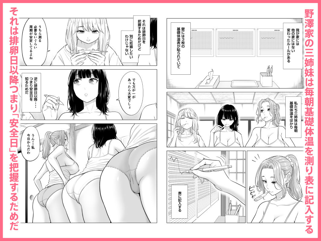 お義父さんの性欲処理は私たち三姉妹のもちまわりっ サンプル画像3