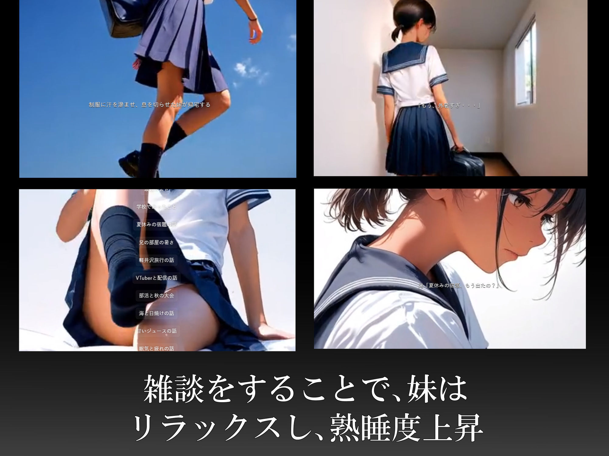 【スマホ対応】妹オナホール化計画1(ゲーム版) サンプル画像2