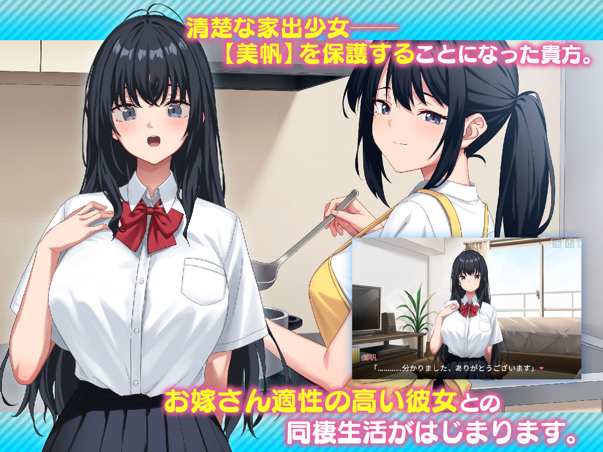 家出娘、拾いました。 サンプル画像2