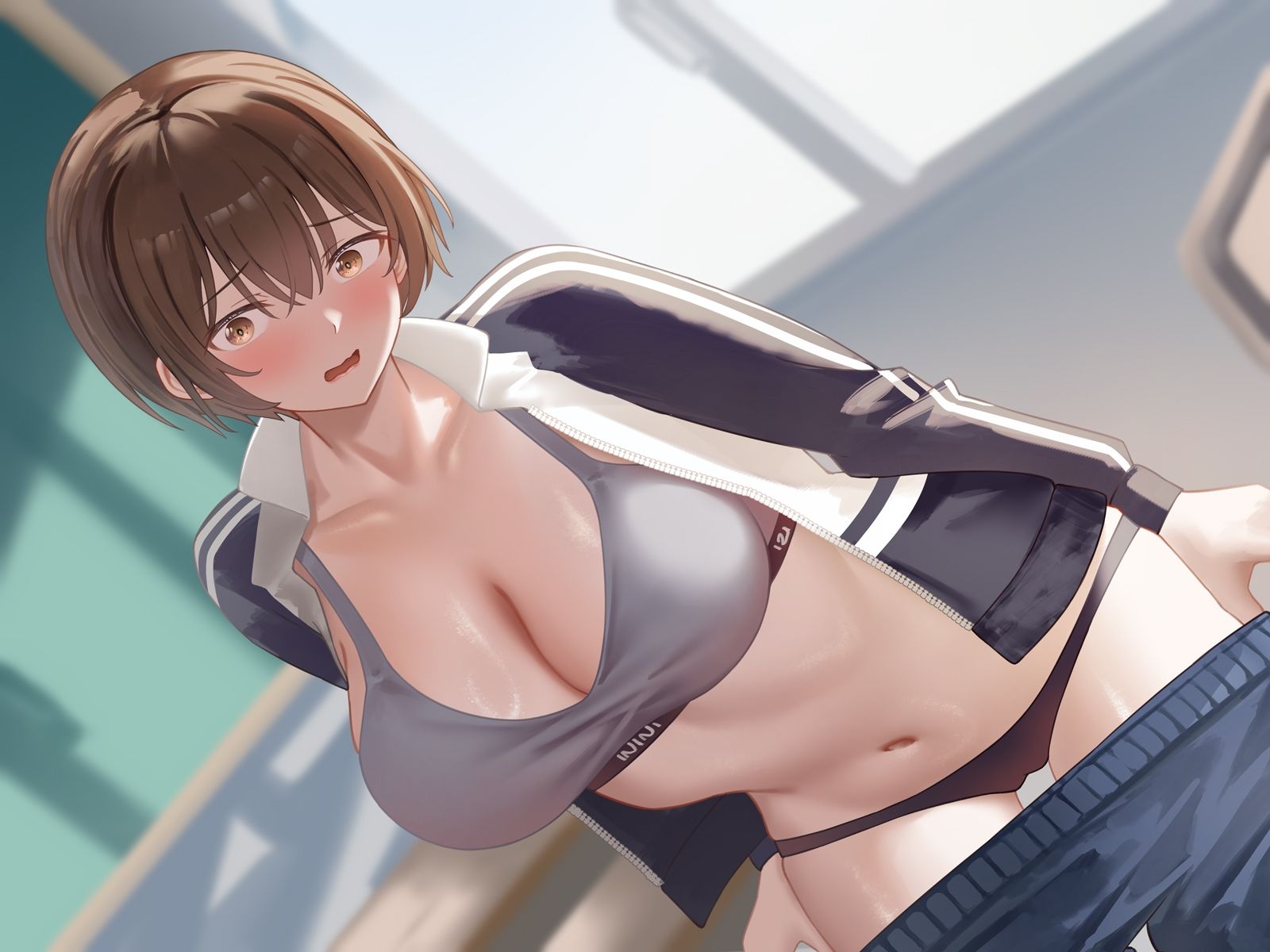 【処女×ごっくん】甘サドボーイッシュJKと強引なラブラブ中出し初えっち「苛めたくなっちゃう（はーと）」 サンプル画像5