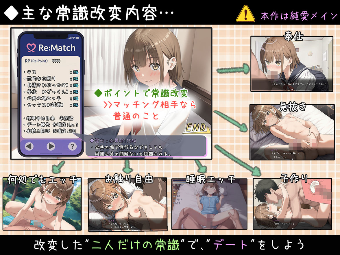 常識改変マッチング〜二人だけの特別ルール〜 サンプル画像5