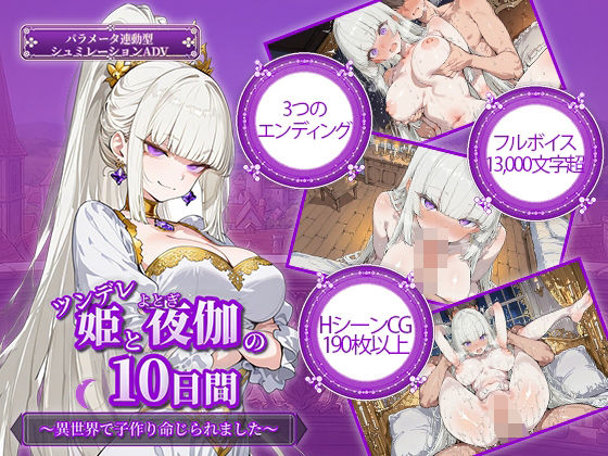 ツンデレ姫と夜伽の10日間 〜異世界で子作り命じられました〜