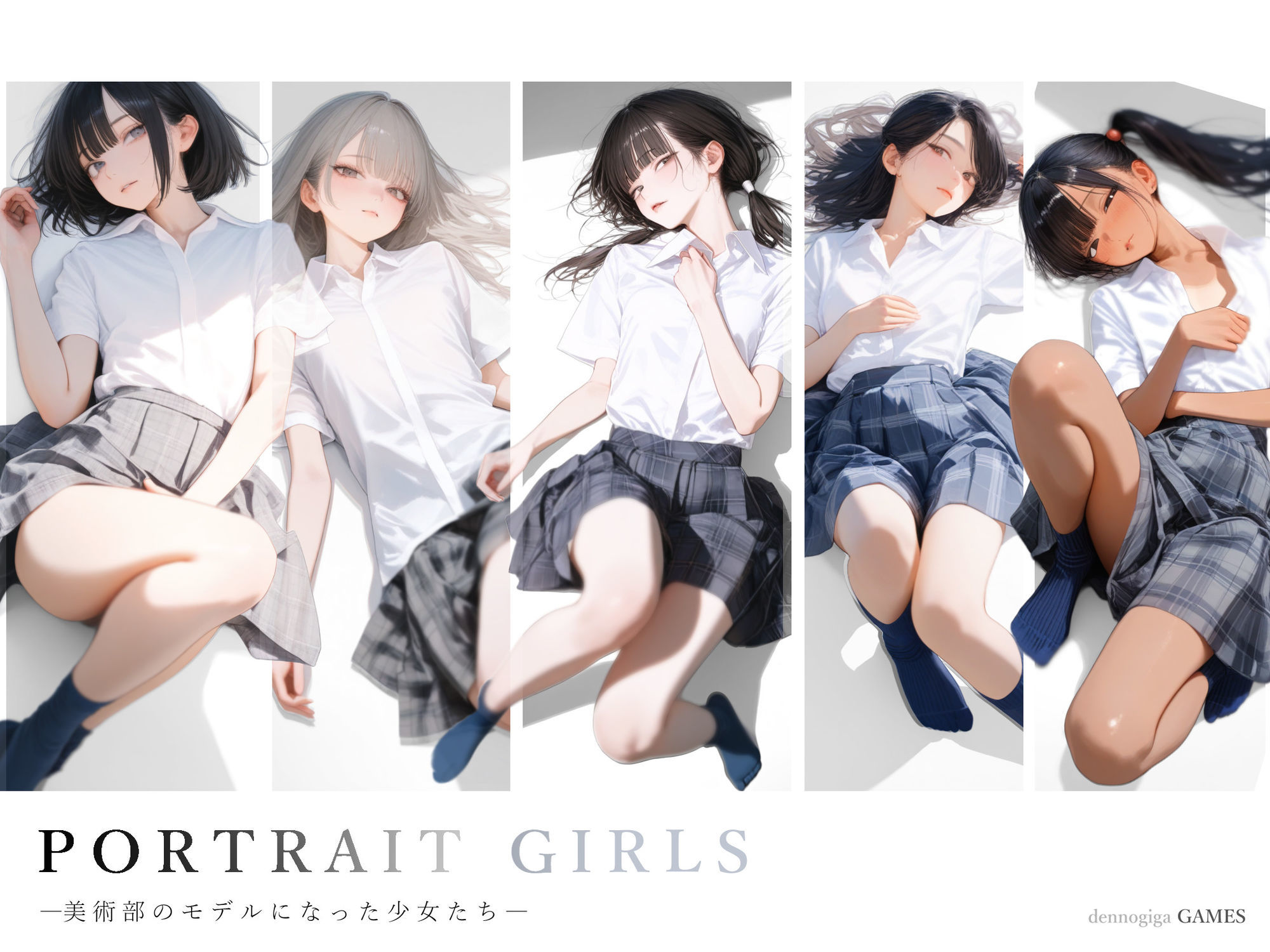 【スマホ対応】PORTRAIT GIRLS ―美術部のモデルになった少女たち― サンプル画像2