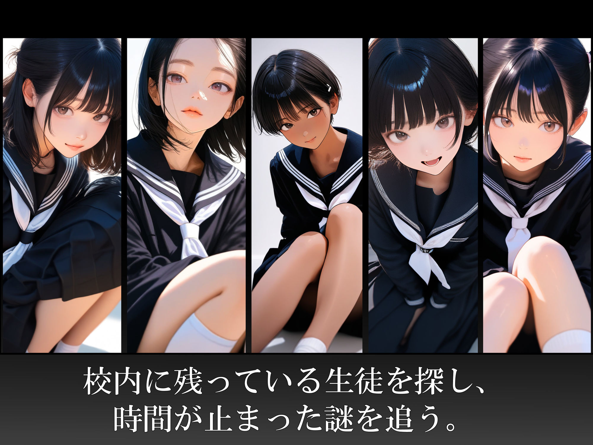 【スマホ対応】時が止まった学校で（ゲーム版） サンプル画像4