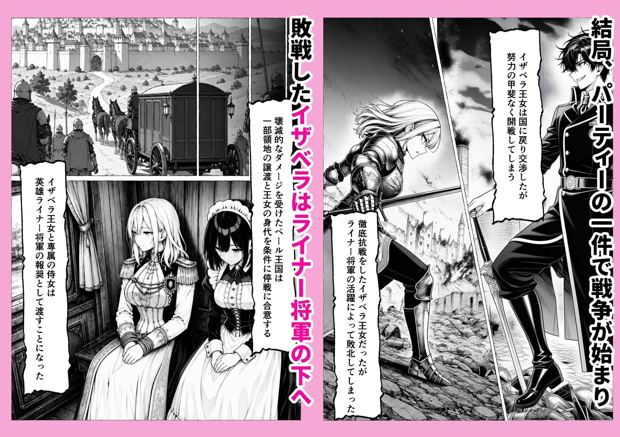 婚約者のいる敗戦国の王女が、信じた侍女に裏切られ気高い誇りごと男に堕とされるまで サンプル画像7