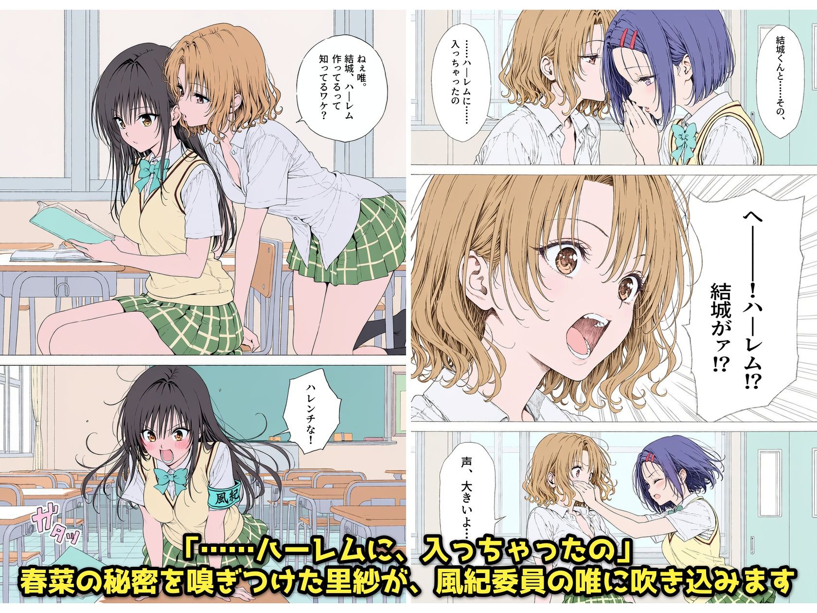 【漫画】リトはみんなの恋人 〜ハレンチでも、ケダモノでも〜 サンプル画像2